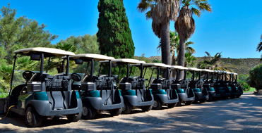 servicios de alquiler trolley canyamel golf